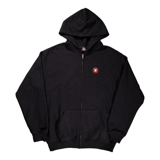 Intl Core Zip Hoodie- Black