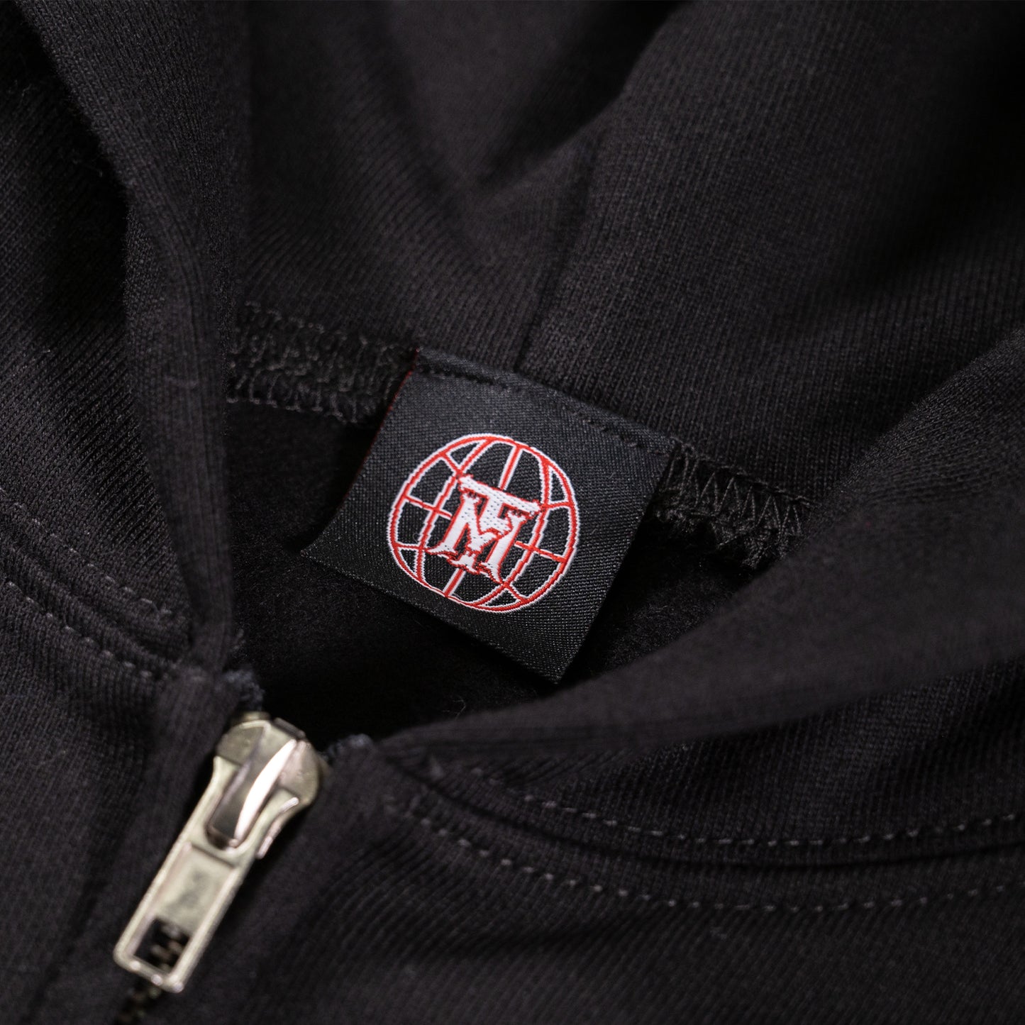 Intl Core Zip Hoodie- Black