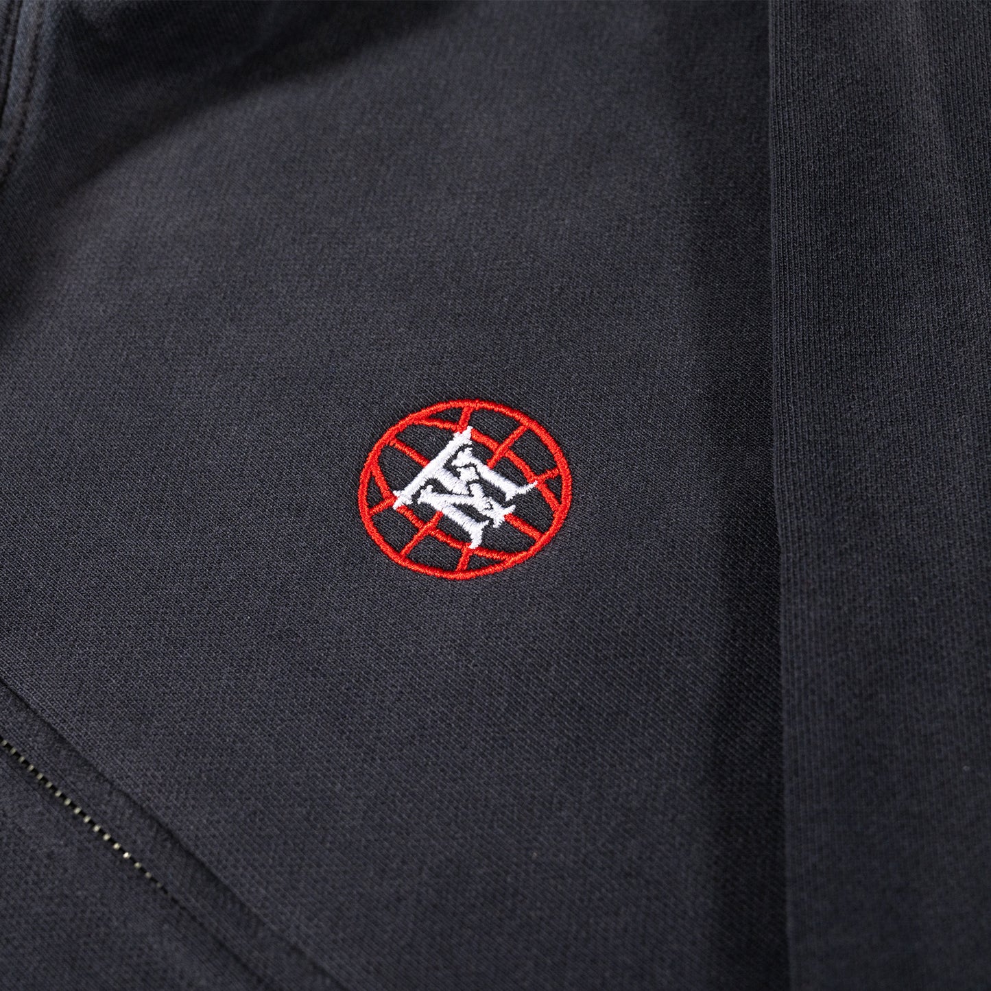 Intl Core Zip Hoodie- Onyx