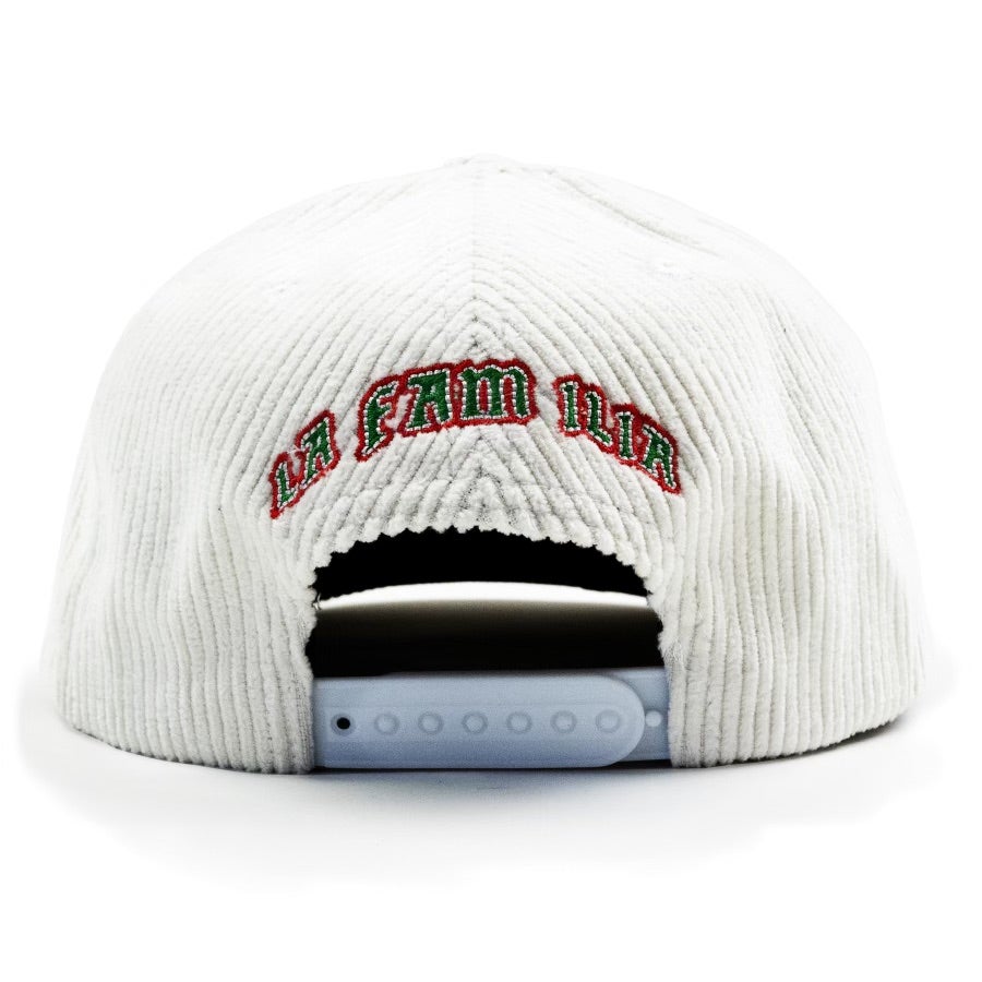 T.M.F. INTL SNAPBACK- CREAM
